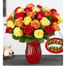 Assorted Fall Rose Bouquet