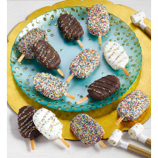 Birthday Cake Popsicles