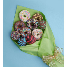 Birthday Chocolate Donut & Cake Pop Bouquet