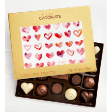 Hearts Design 19pc Chocolate Box