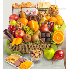 Distinctive Fruit & Sweets Gift Basket