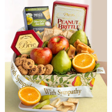 In Loving Memory Fresh Fruit Sympathy Basket