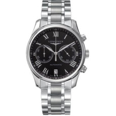 Longines - Master Collection Chronograph Black Dial Mens Watch 