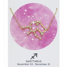 14k Gold Plated When Stars Align Constellation Necklaces