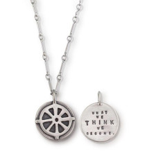 Buddhist Wheel Necklace