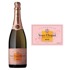 Veuve Clicquot Brut Rose Champagne (750 ml)