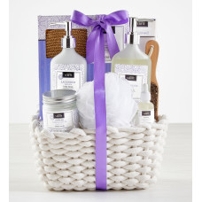 Denarii Lavender Spa Gift Basket