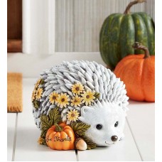 Give Thanks Garden Hedgehog- 6”H