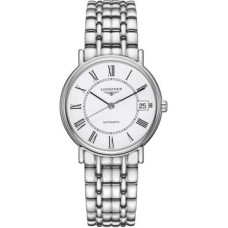 Longines - Presence White Dial Steel Womens Watch 