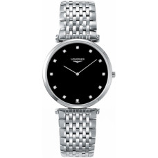 Longines - La Grande Classique Black Dial Steel Watch 